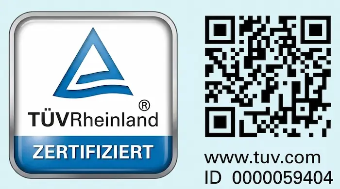 TÜV Rheinland zertifiziert — Datenschutzbeauftragter